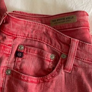 AG The Stevie cropped ankle jeans